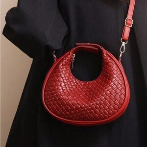 NEW RED HOBO BAG CROSSBODY OR HOLD